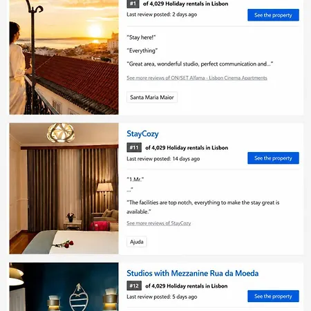 Apartmán Staycozy Lisboa